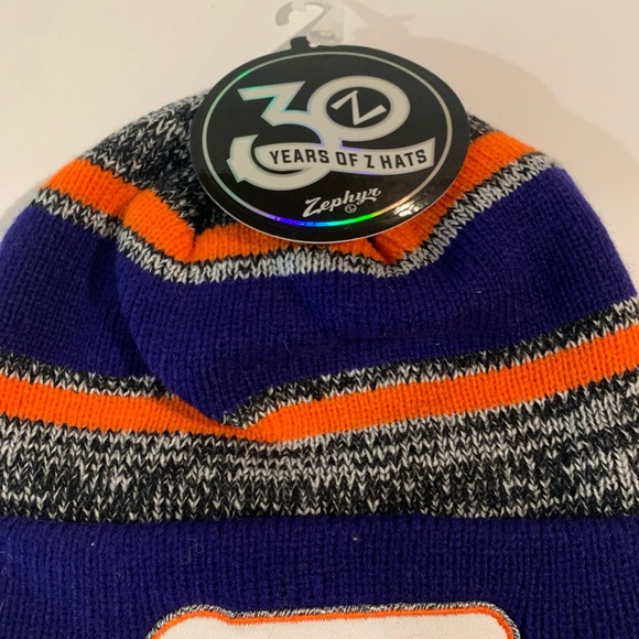 Clemson Tigers NCAA ACC Beanie Winter Knit Ski Hat Zephyr Brand New - Picture 3 of 5